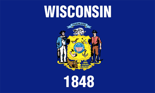 Wisconsin State Flag